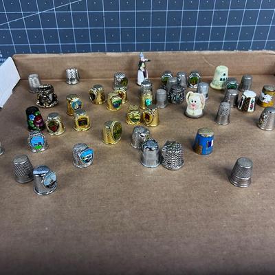 All Metal Thimble Collection 