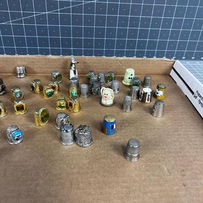 All Metal Thimble Collection 