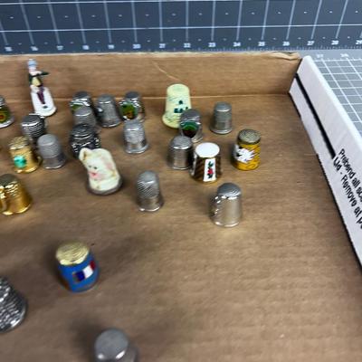 All Metal Thimble Collection 