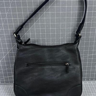 NEW Black Purse By Bull Dog Cases, Conceal Carry PURSE. LEATHER 