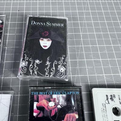Vintage Cassettes; Rock, Country & Rap 