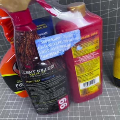 Scent Blocking Sprays (4) NEW Bottles 