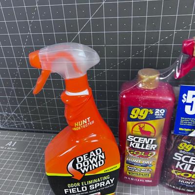 Scent Blocking Sprays (4) NEW Bottles 