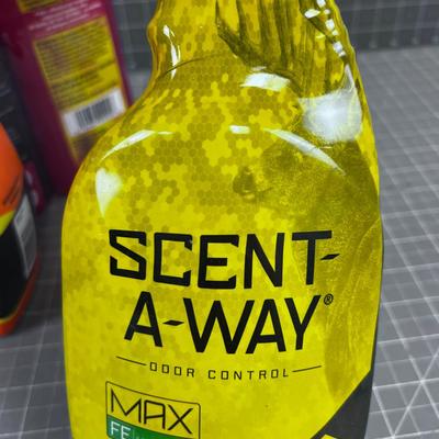 Scent Blocking Sprays (4) NEW Bottles 