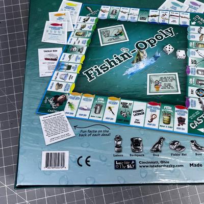 FISH-OPOLY   Game, NEW 