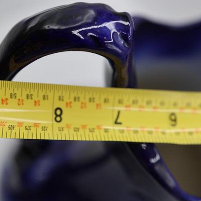 Ironstone Cobalt Blue Pitcher and Basin