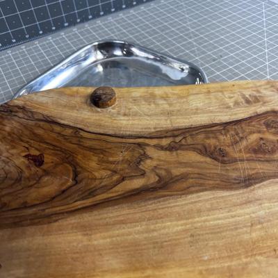 Its All About PRESENTATION: Charcuterie Board, Agate Slab and Aluminum Tray
