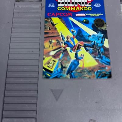 (3) NES NINTENDO GAMES; Duck Hunt (2) and a Bionic Commando