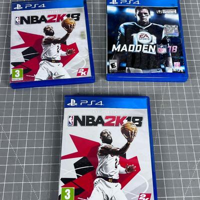 (3)  PS4 Sport Games 