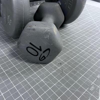 2 Different Type Dumb Bell Weights 