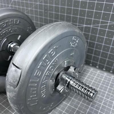 2 Different Type Dumb Bell Weights 
