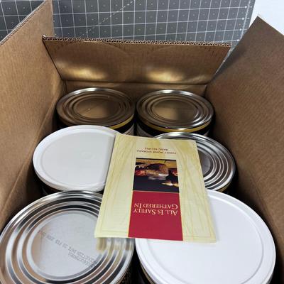 6 Cans of White Rice 