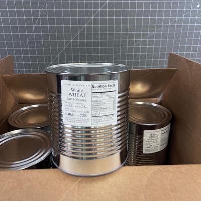 6 Cans of White Wheat 