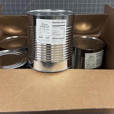 6 Cans of White Wheat 