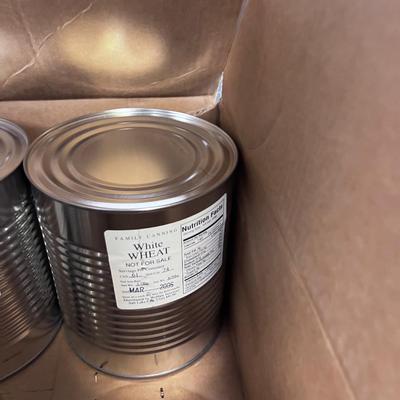 6 Cans of White Wheat 