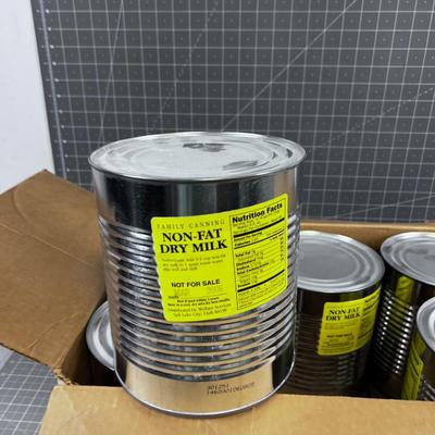 6 Can of MILK Non-Fat DRY Milk