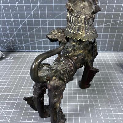Solid Brass Temple Dog's