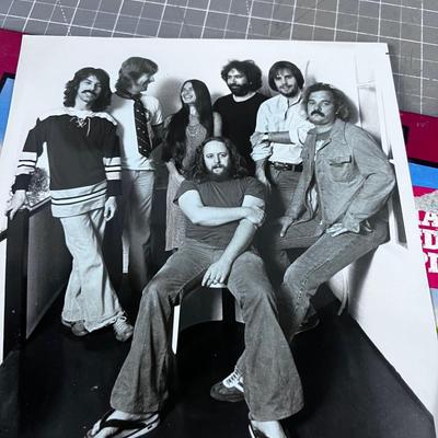 SPECIAL! Grateful Dead (promo Album includes Band Photo) Terrapin Station & David Crosby 