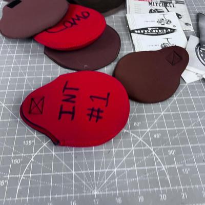 Bunch of Neoprene Reel and Spool Holders 