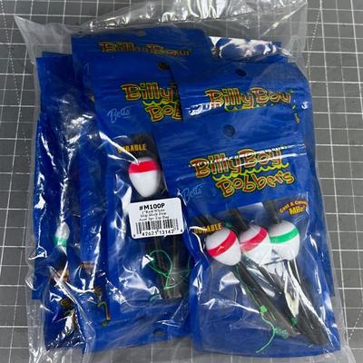 10 Packages of Bill Boy Bobbers 