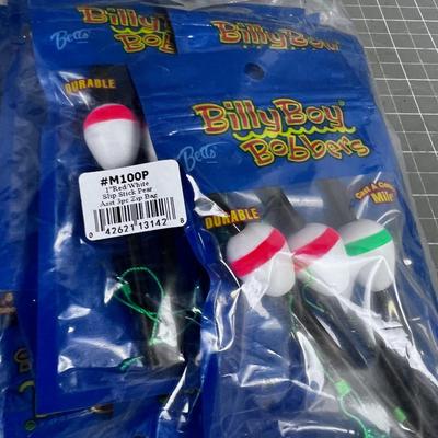 10 Packages of Bill Boy Bobbers 