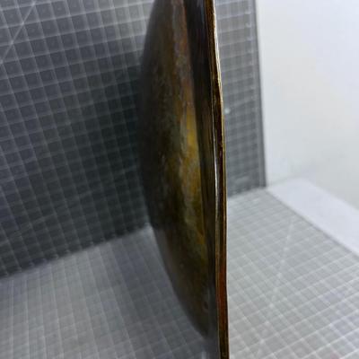 Hammered Brass 23" Birdbath or Serving Bowl