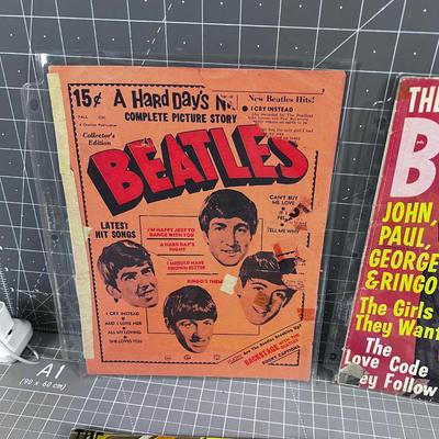 BEATLES Magazines WOW~! Collectible! (7) 