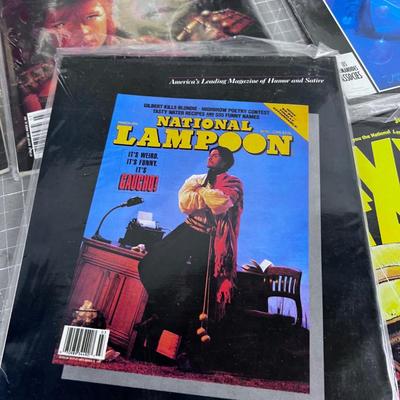(8) Issues of HEAVY METAL Magazines 80's to early 90's WOW!