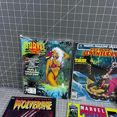 MARVEL Large Format Graphic Comics (9) 