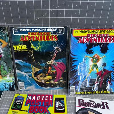 MARVEL Large Format Graphic Comics (9) 