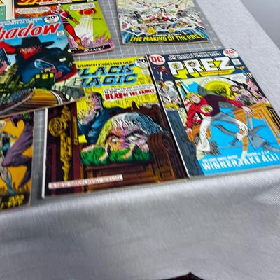Pile of Vintage DC Comics (13) from the 60's & 70's Superman etc.