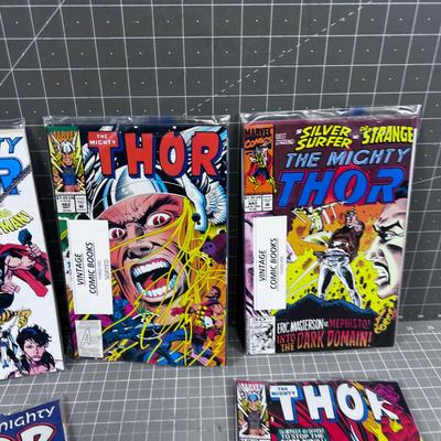 THOR The Comic (15) Groups of 3 Not opened. 