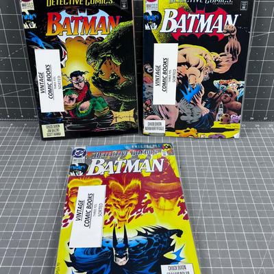 (9) Batman Comics