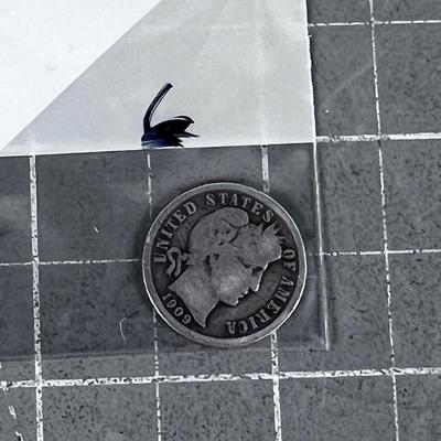 1909 BARBER Dime 
