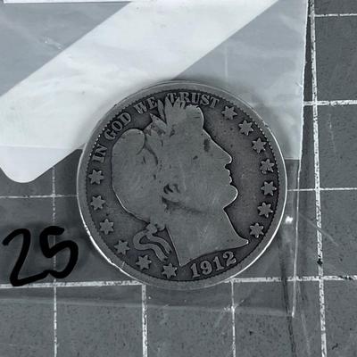 1912 Barber Half-Dollar 