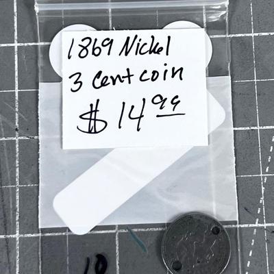 3 Cent US Coin Nickel