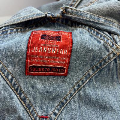 Levi's 550 Size Large Coveralls And Size 6 Miss Levi's Jeans
