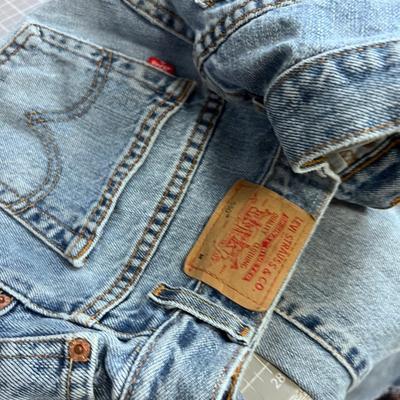 Levi's 550 Size Large Coveralls And Size 6 Miss Levi's Jeans