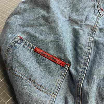 Levi's 550 Size Large Coveralls And Size 6 Miss Levi's Jeans