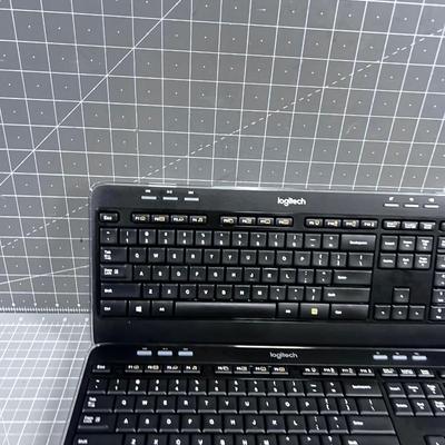 (3) LOGITECH Blue Tooth Keyboard WIRELESS Used