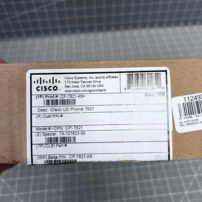 CISCO UC PHONE 7821 NEW In the Box