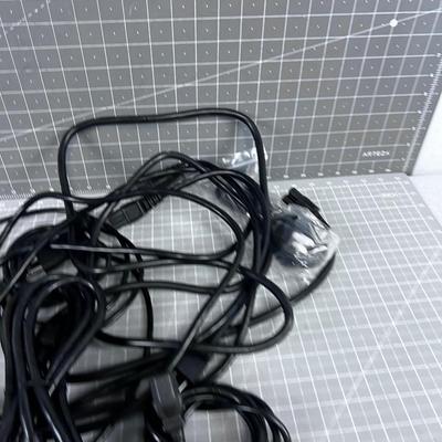 Computer Power Cords (8) 