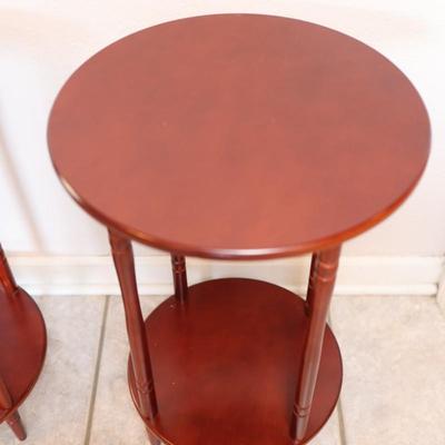 Two Tier Side Tables (2)