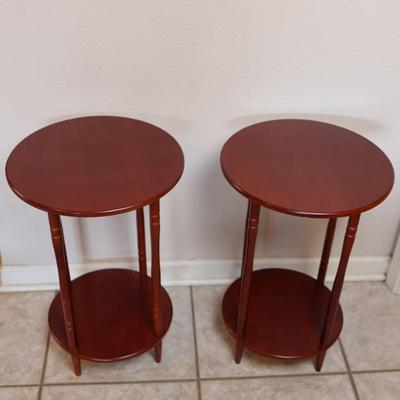 Two Tier Side Tables (2)