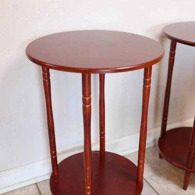 Two Tier Side Tables (2)