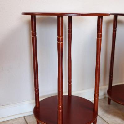 Two Tier Side Tables (2)