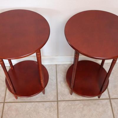 Two Tier Side Tables (2)