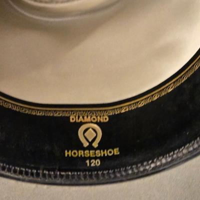 Resistol Diamond Horseshoe Cowboy Hat