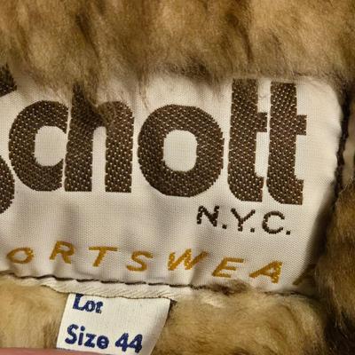 Scholt Sheepskin Vest Size 44