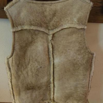 Scholt Sheepskin Vest Size 44